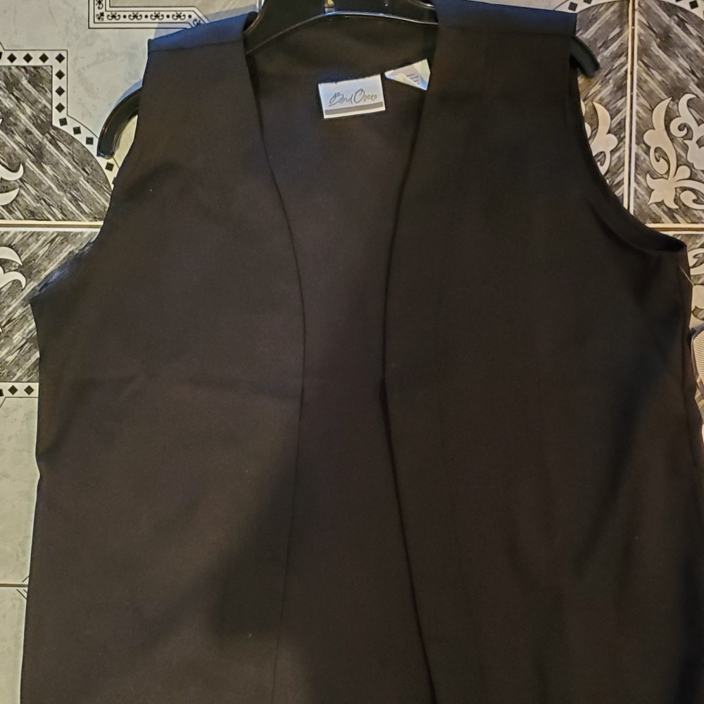 Bend Over Open Style Tunic Vest Sz 10 NWT